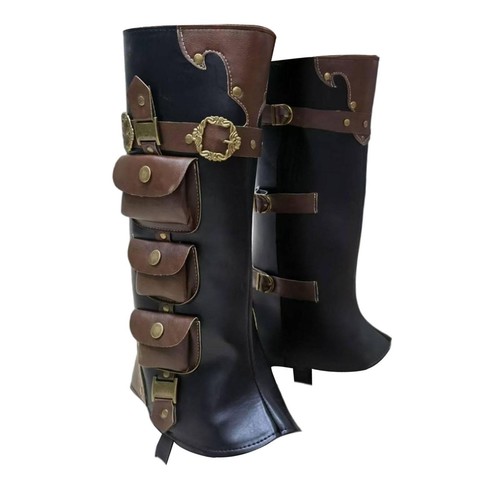 Medieval pirate boots covers - pirate,