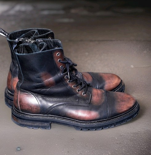 All saints leather boots mens - leather,