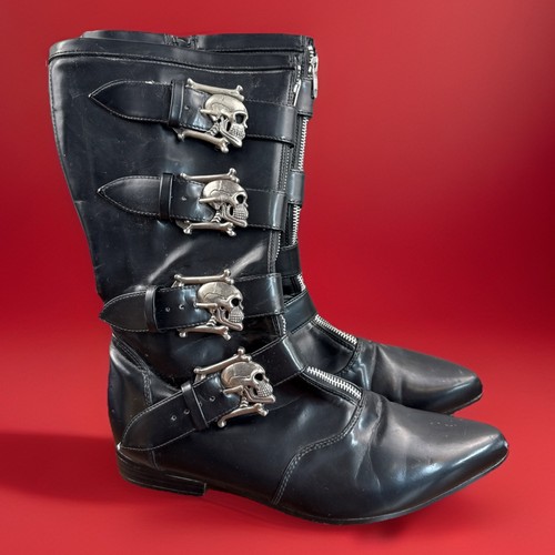 Demonia goth brogue 107 black - demonia,