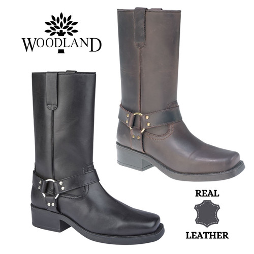 Mens western leather - western, boots