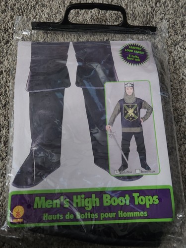 Men high boot tops - men's, costume