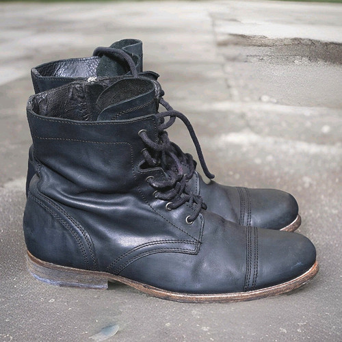 All saints leather boots mens - saints,