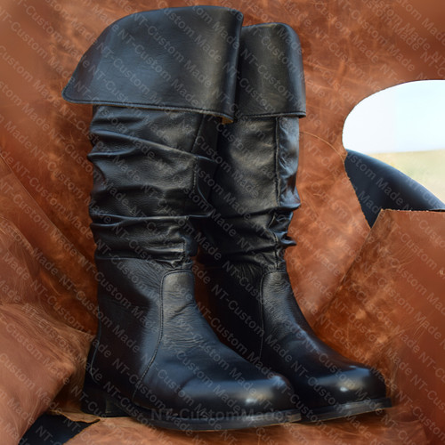 Custom made pirate - custom-made, boots