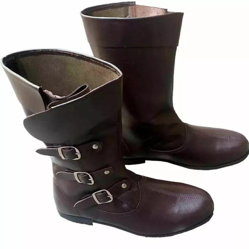 Dgh medieval leather - leather, boots