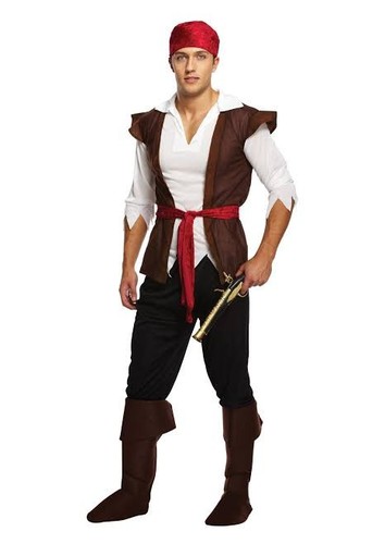 Mens caribbean pirate - pirate, costume